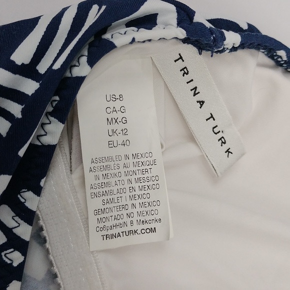 Trina Turk Indochine Tankini Top - Picture 3 of 10